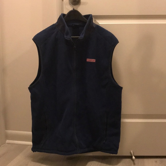 Vineyard Vines Other - Vineyard Vines navy fleece vest
